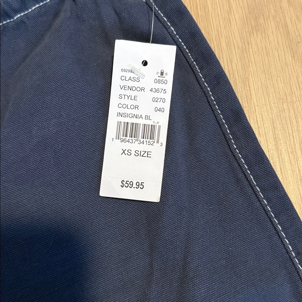 PacSun Blue Low Rise Cargo Parachute Pants - Picture 5 of 6